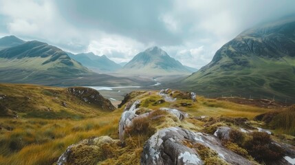 Highland adventure  discovering the breathtaking and diverse landscapes of scotland
