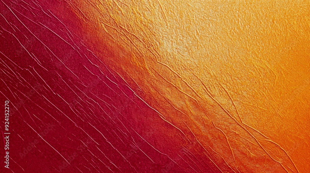 Poster red and gold abstract background texture with diagonal gradient, suitable for graphic design, web de
