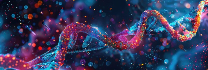 Detection of DNA damage in a minimalist style; early diagnosis of genetic mutations, disorders, and gene therapy for cellular modification to achieve therapeutic results; confirmation of parentage.