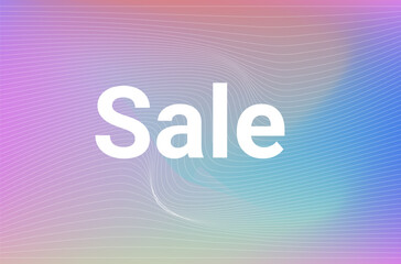 sale abstract colorful background