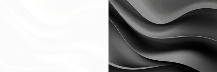 PNG Abstract wavy black white contrast