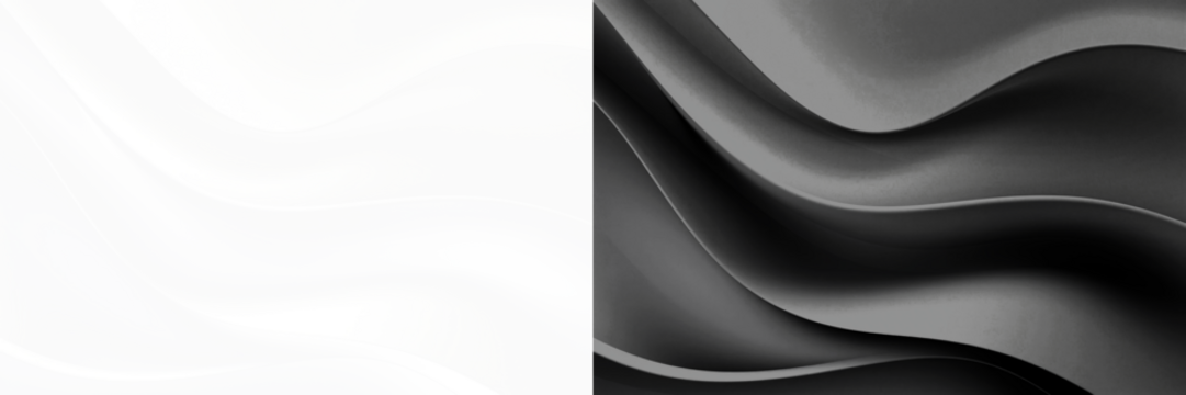 PNG Abstract wavy black white contrast