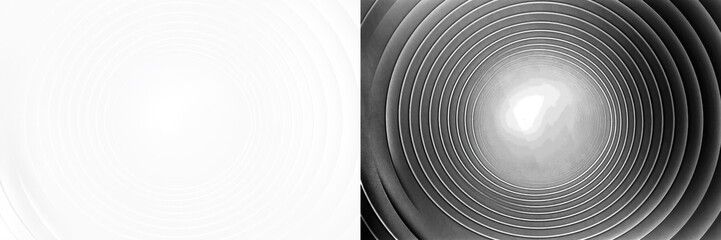 PNG Abstract concentric circles tunnel design