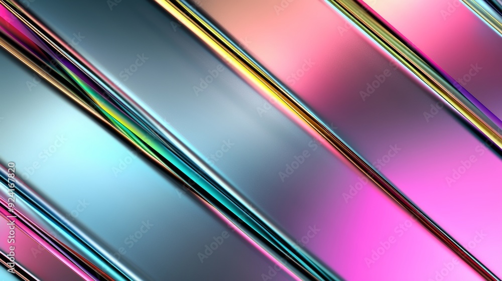 Poster colorful lines flow and merge, creating a vibrant abstract background with movement and energy. diag