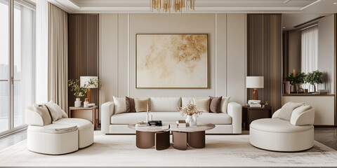 Salotto moderno. Interno di una casa moderna.