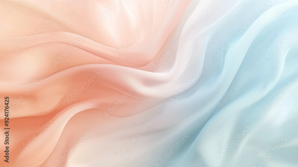 Poster smooth elegant silk fabric flowing in soft folds. this luxurious material is perfect for backgrounds