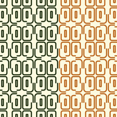 Pattern Abstract Modern Style Green And Beige Comfortable