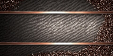Abstract background black rose gold color scheme has The image i