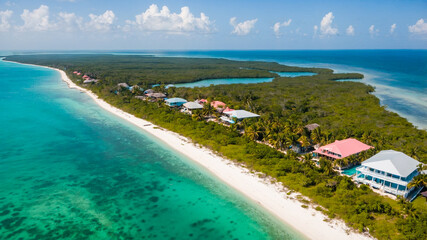 Obraz premium Belize Beach Aerial 