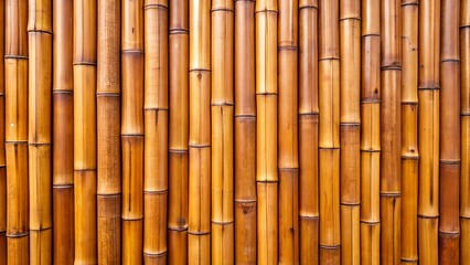 Fototapeta premium Brown bamboo wood background texture