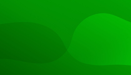 Green Wave Gradient Background Design