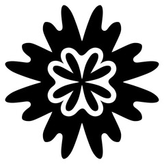 abstract floral illustration