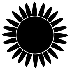 sunflower illustration