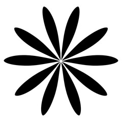 abstract flower icon