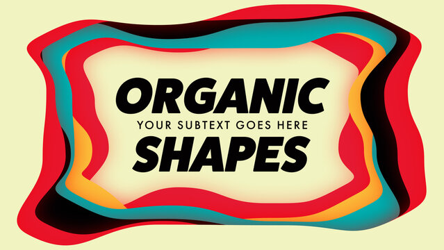 Organic Shapes Titles