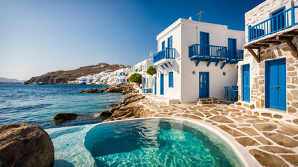 Beautiful Mykonos, Greece 
