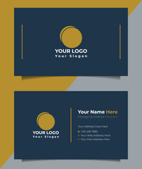 Clean business card design