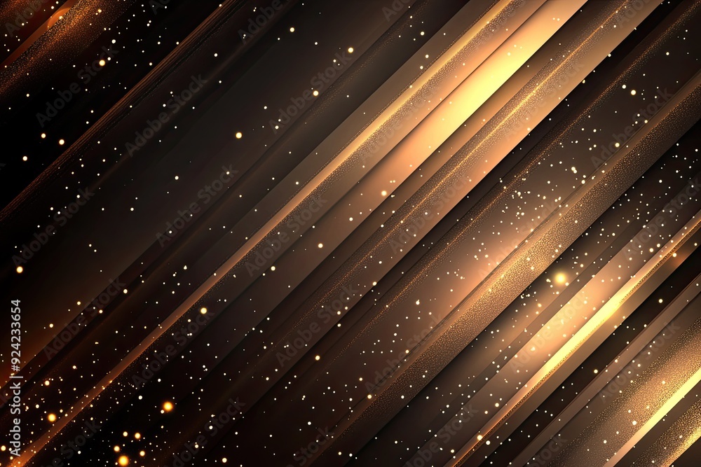 Aufkleber abstract background with gold lines. this is a perfect choice for any design that needs a touch of l