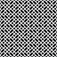 Seamless monochrome vector textures, black and white abstract geometric patterns. Design element for textile, print, fabric.