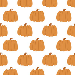 Autumn Pumpkins Pattern