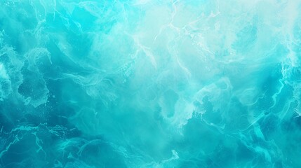 Obraz premium A serene abstract representation of water with swirling shades of blue and turquoise.