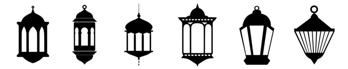 vintage lantern set,Vector vintage lantern , Classic antique ligh collection,Ancient retro lamp,old Traditional silhouette, Old graphic  design, Elegant collection of lanterns,Diverse light design