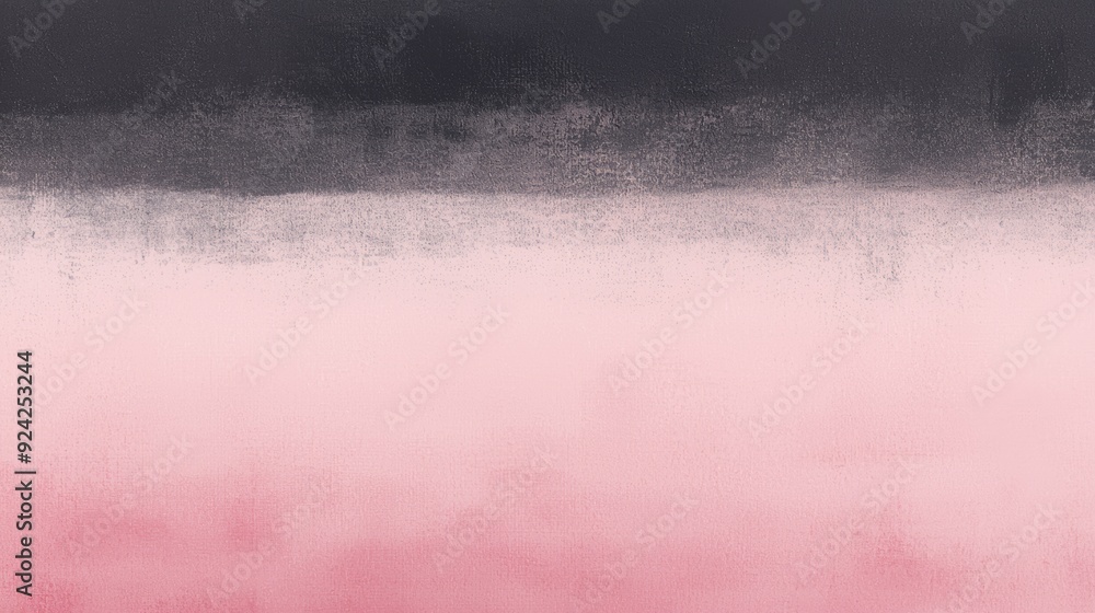 Poster blending pink and grey paint on canvas creates a mesmerizing abstract background with a stunning gra