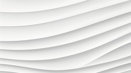 Fototapeta premium Abstract white background with curved lines.