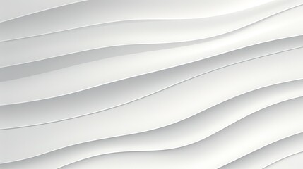 Obraz premium Abstract white background with curved lines.