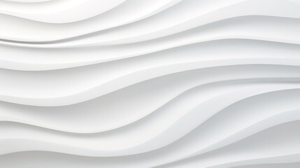 Fototapeta premium Abstract white background with curved lines.