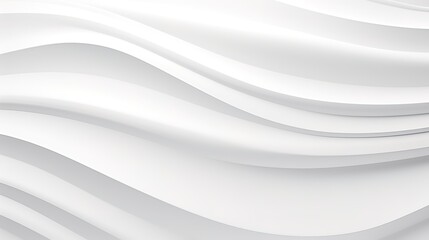 Obraz premium Abstract white background with curved lines and gradients.