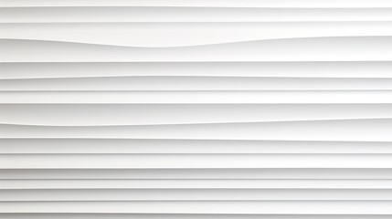 Obraz premium Abstract white background with horizontal stripes and shadow.