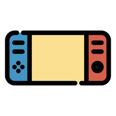 Fototapeta premium game console icon 