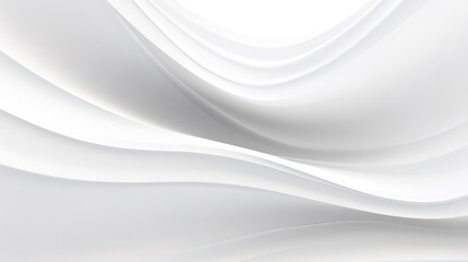 Obraz premium Abstract white background with smooth, flowing lines.