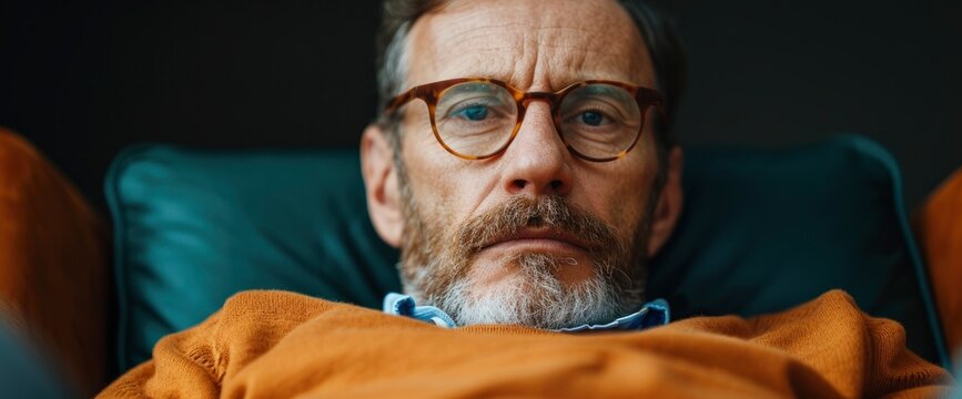 Professional Counselor Offering Support And Advice During A Therapy Session With A Patient