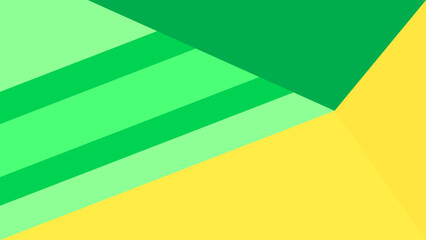 ABSTRACT YELLOW GREEN BACKGROUND ELEGANT FLAT COLORFUL DESIGN WITH GEOMETRIC SHAPES VECTOR TEMPLATE GOOD FOR MODERN WEBSITE, WALLPAPER, COVER DESIGN 