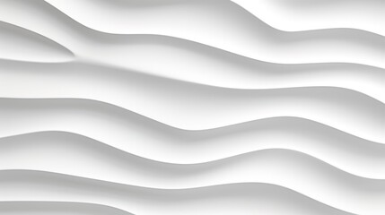 Obraz premium Abstract white background with wavy texture.