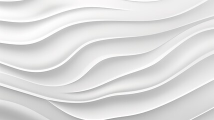 Obraz premium Abstract white curved lines background.