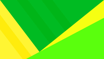 ABSTRACT YELLOW GREEN BACKGROUND ELEGANT FLAT COLORFUL DESIGN WITH GEOMETRIC SHAPES VECTOR TEMPLATE GOOD FOR MODERN WEBSITE, WALLPAPER, COVER DESIGN 