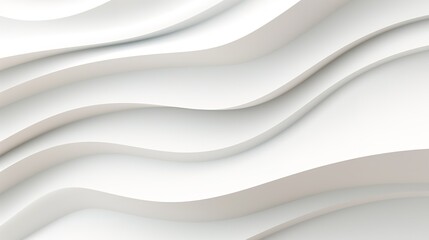 Obraz premium Abstract white curved lines background.