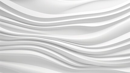 Obraz premium Abstract white curved lines background.