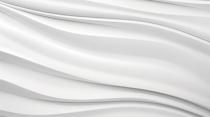 Obraz premium Abstract white curved lines background.