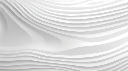 Obraz premium Abstract white curved lines background.
