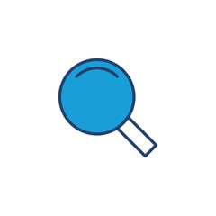 Search icon vector. search magnifying glass icon