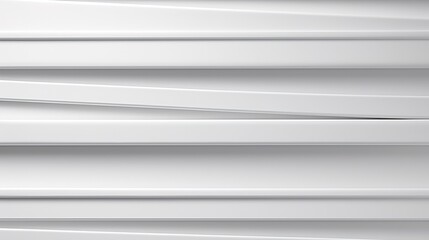 Fototapeta premium Abstract white geometric background with lines.
