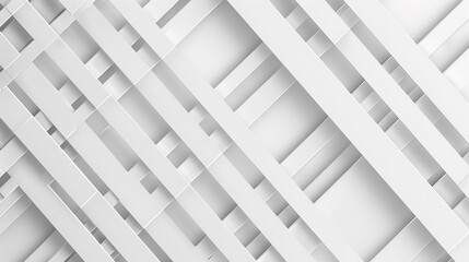 Abstract white geometric pattern with intersecting lines.
