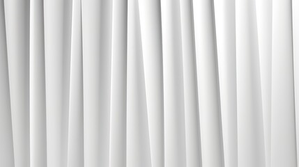 Obraz premium Abstract white striped background with vertical lines.