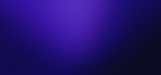Abstract background with blue lilac gradient, waves, graininess, grunge noise, stain, website banner design, copy space
