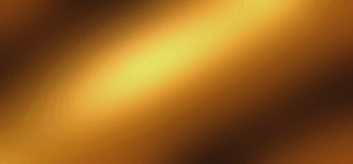 Abstract background with yellow brown gradient, grainy, grunge noise, stain, website banner design, copy space