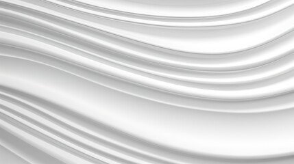 Obraz premium Abstract white wave pattern background.